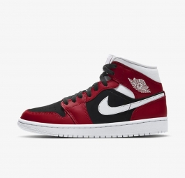 Nike Air Jordan 1 Mid “Gym Red Black” (w) BQ6472-601