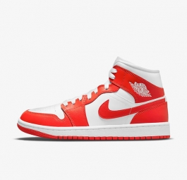 Nike Air Jordan 1 Mid “Habanero Red” (w) BQ6472-116