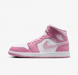 Nike Air Jordan 1 Mid “Iced Carmine” (w) BQ6472-605