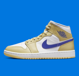 Nike Air Jordan 1 Mid “Lemon Wash” (w) BQ6472-701