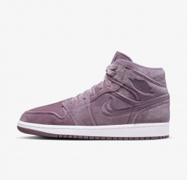 Nike Air Jordan 1 Mid “Purple Velvet” (w) DQ8397-500