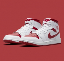 Nike Air Jordan 1 Mid “Reverse Chicago” (w) BQ6472-161