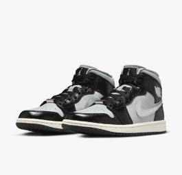 Nike Air Jordan 1 Mid SE “Black Chrome” (w) FB9892-002