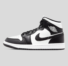 Nike Wmns Air Jordan 1 Mid SE “Homage” Black White DR0501-101