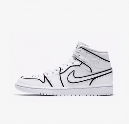 Nike Air Jordan 1 Mid SE “Iridescent Trim” (w) CK6587-100