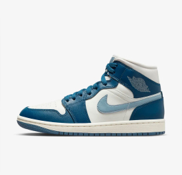 Nike Air Jordan 1 Mid “Sky J French Blue” (w) BQ6472-414
