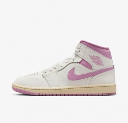 Nike Air Jordan 1 Mid “Sail Pink” (w) BQ6472-162