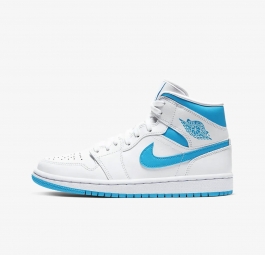 Nike Air Jordan 1 Mid “UNC” (w) BQ6472-114