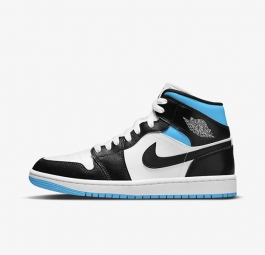 Nike Air Jordan 1 Mid “University Blue” (w) BQ6472-102