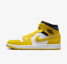 Nike  Air Jordan 1 Mid “Vivid Sulfur” (w) BQ6472-170