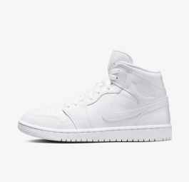 Nike Air Jordan Mid “Triple White” (w) DV0991-111