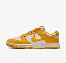 Nike Dunk Low Mini Swoosh “Dark Sulfur” (w) IB4417-101