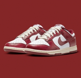 Nike Dunk Low Premium “Vintage Red” (w) FJ4555-100