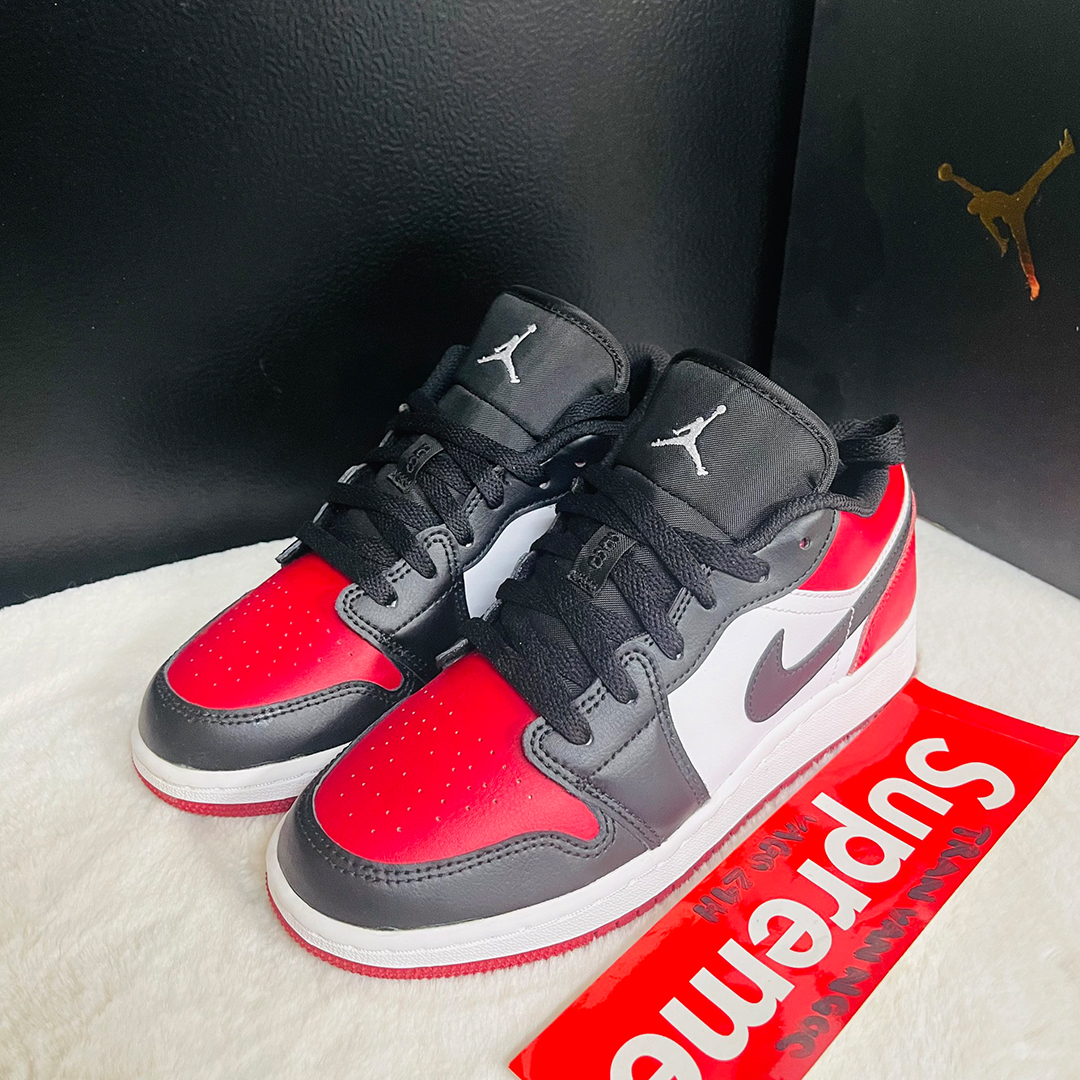 Air Jordan 1 Low “Bred Toe” Release Details