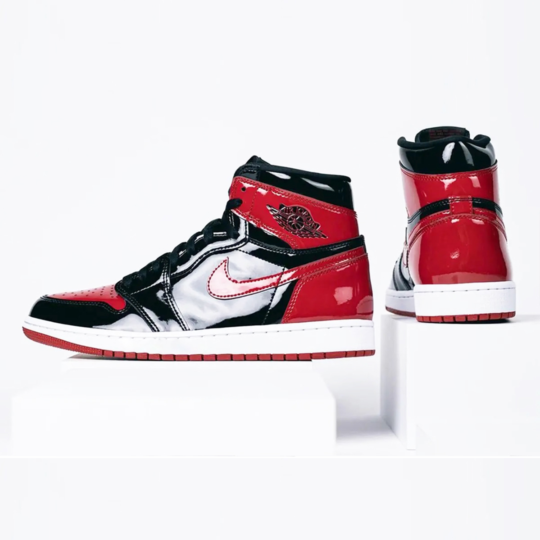 Air Jordan 1 High OG “Bred Patent” Comes With Red Hangtag