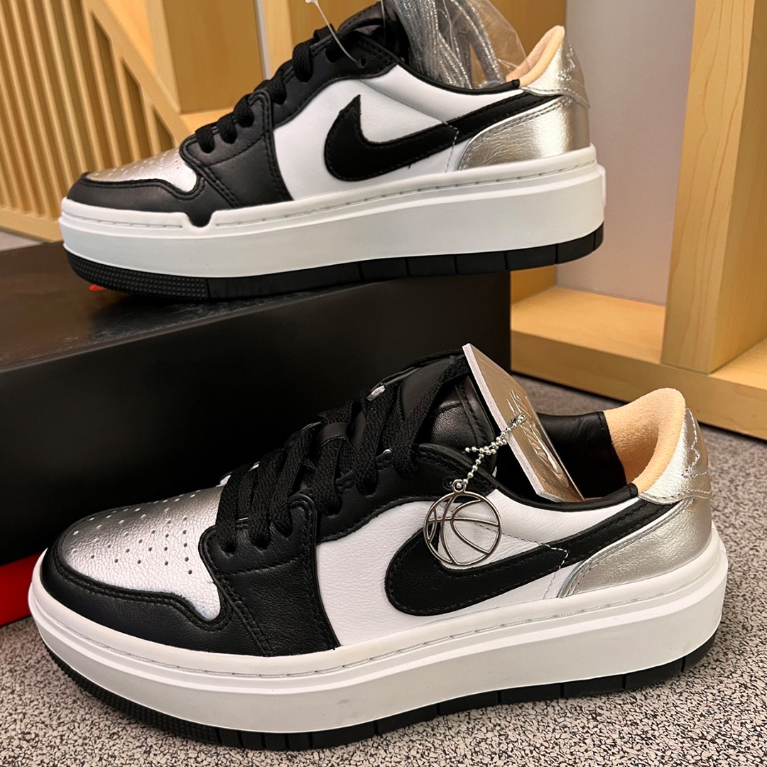 Air Jordan 1 Elevate Low “Silver Toe”