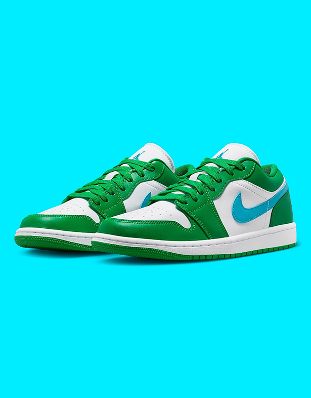 Air Jordan 1 Low “Lucky Green” Wmns