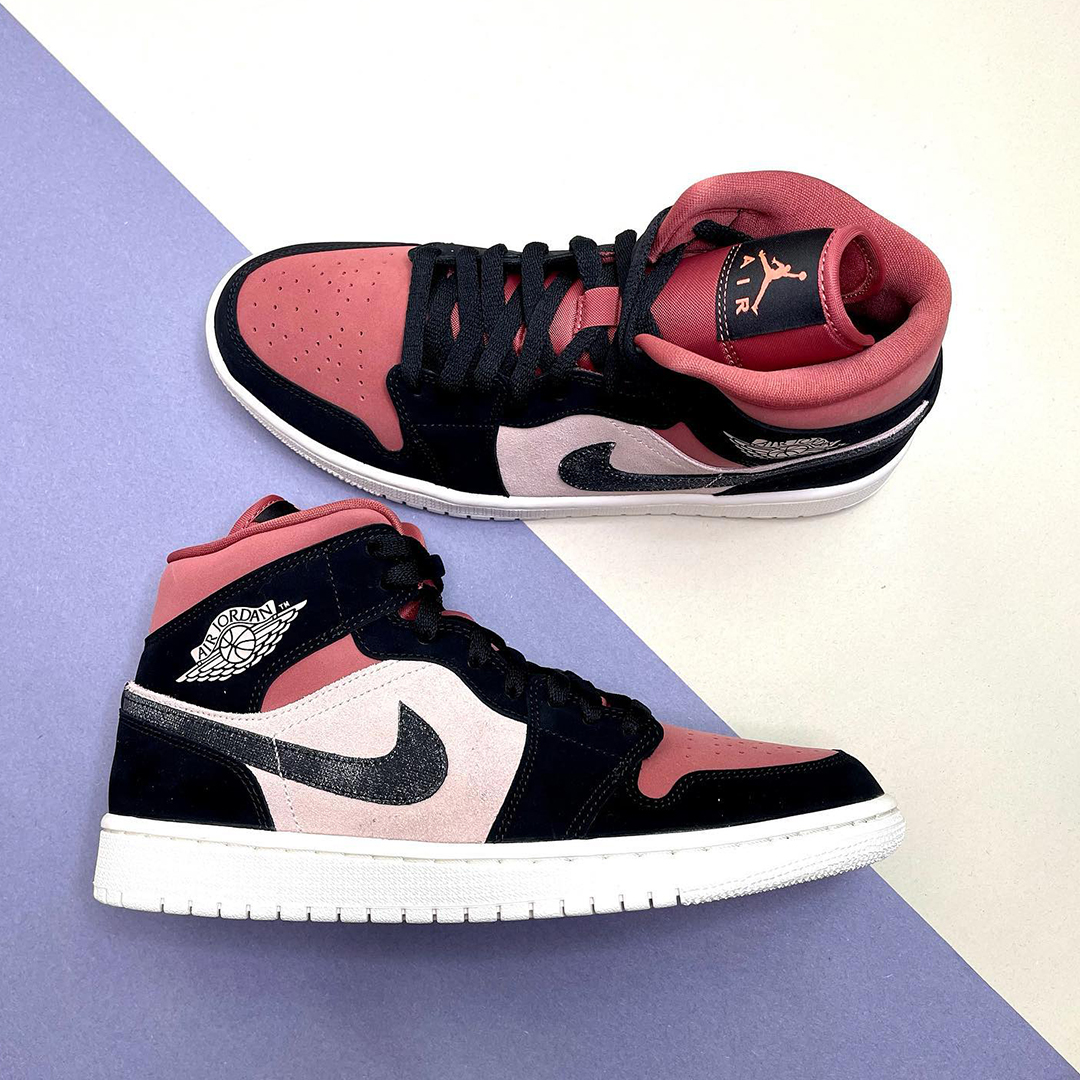 Nike Air Jordan 1 Mid “Dusty Pink” (w) BQ6472-202