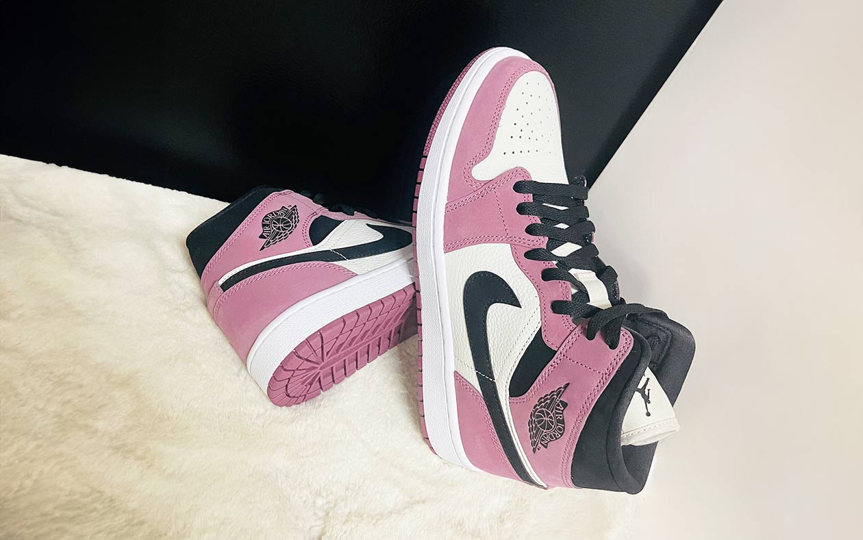 Màu hồng tím quay trở lại Air Jordan 1 Mid “Berry Pink” vào tháng 10/2024