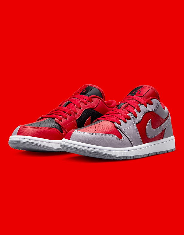 Nike Air Jordan 1 Low SE “Homage” Gym Red Cement Grey DR0502-600