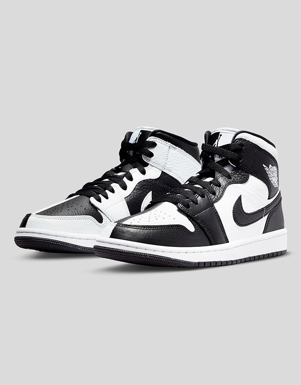 Nike Wmns Air Jordan 1 Mid SE “Homage” Black White DR0501-101 - Vago24h